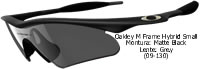 Oakley MFrame Hybrid Small Matte Black_Grey (09-130)
